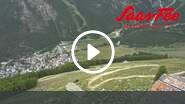 Webcam in Saas-Fee at 46.04556 Latitude 7.58317 Longitude 