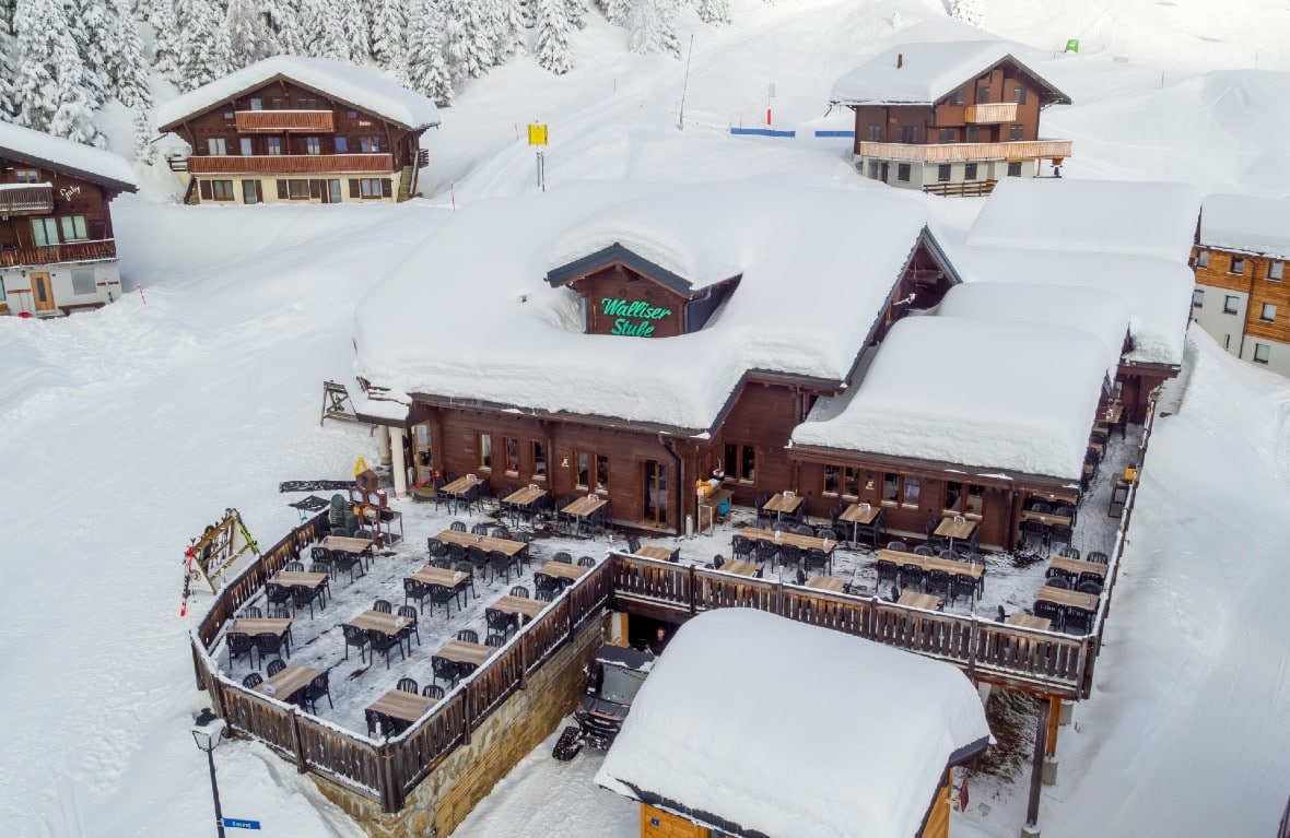 Restaurant Wallserstube, Bettmeralp © Aletscharena.ch, Bjoern Walter