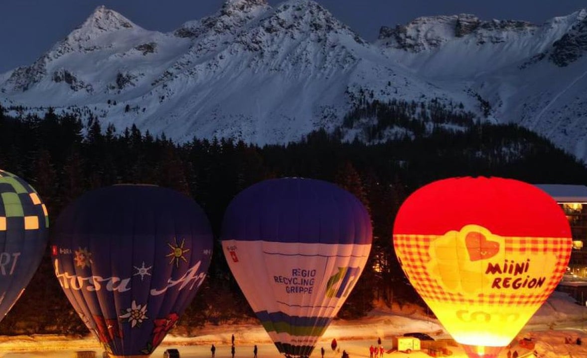 Arosa_Balloon_Week_in_January © Arosa Tourism