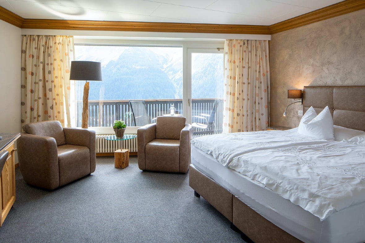 Cristallo Hotel Deluxe guest room