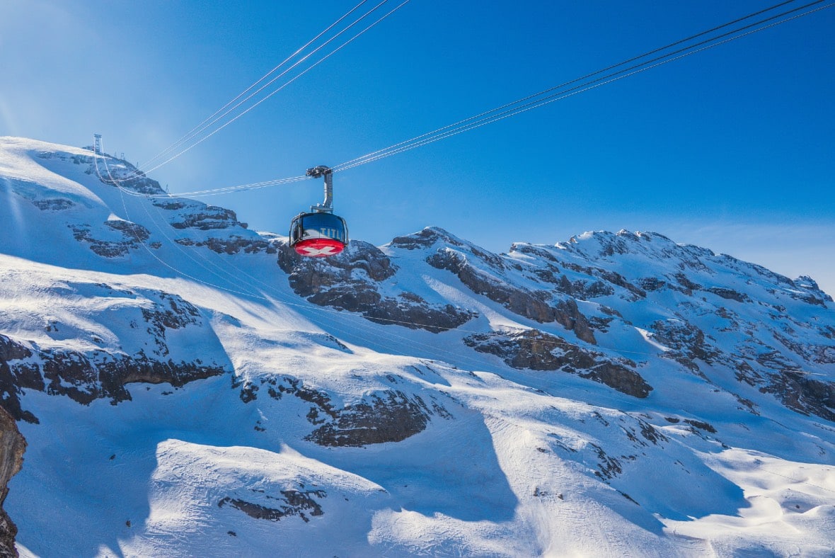 Engelberg Titlis Rotair Cable Car © Engelberg Titlis Tourism - Michael Meusburger