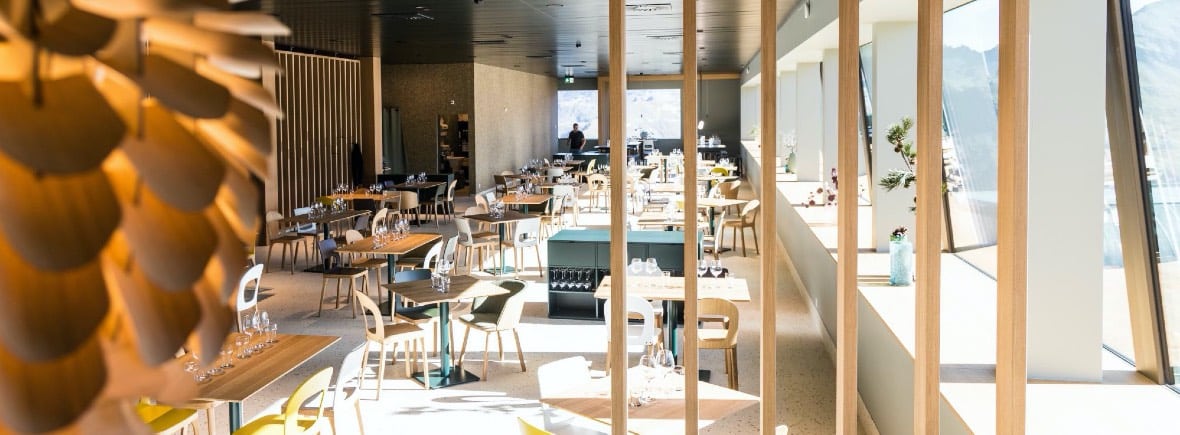 Espace Weisshorn Mountain Restaurant Zinal © Val d'Anniviers Tourism