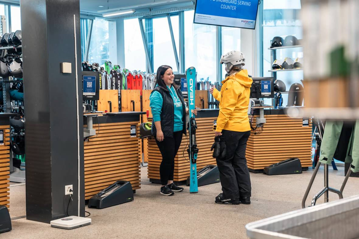 Flumserberg Ski Hire Tannenboden © INTERSPORT Flumserberg
