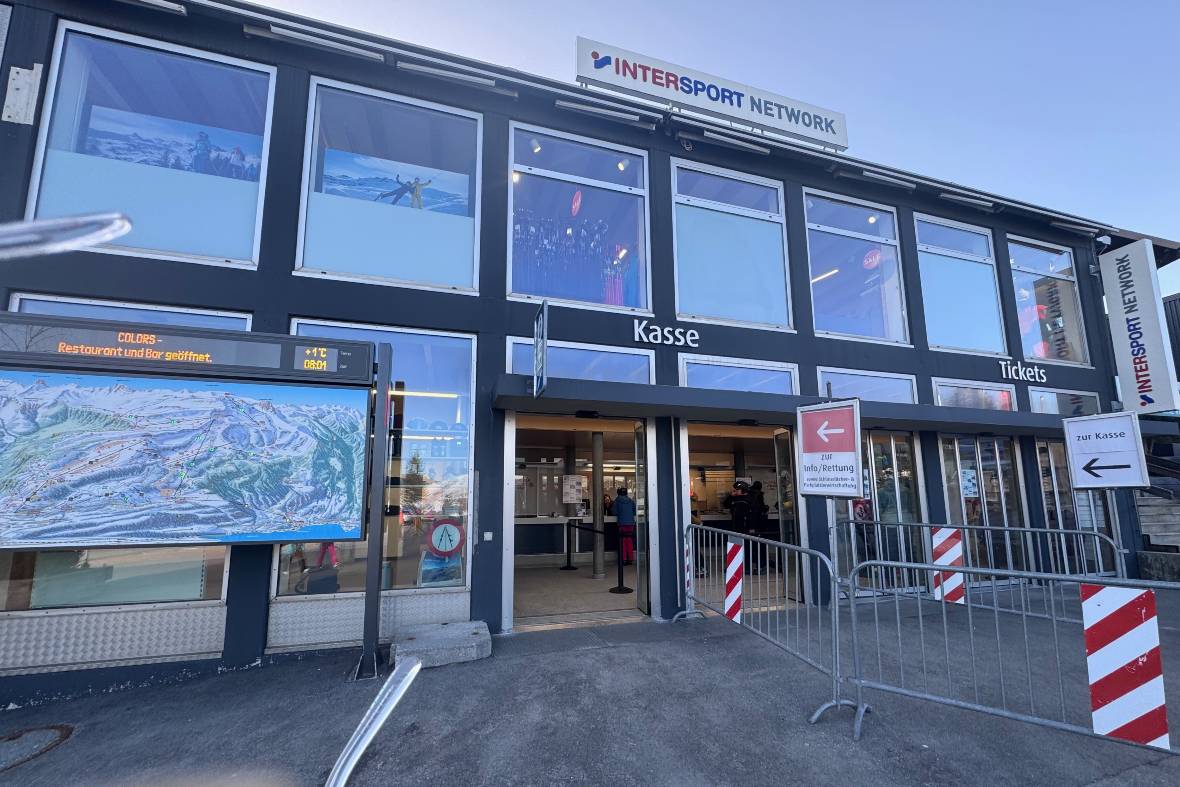 BergJet Gondola Station, Flumserberg Tannenboden