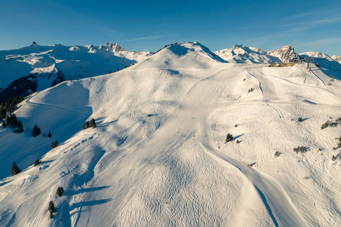 Flumserberg Ski Area © Bergbahnen Flumserberg Thomas Kessler
