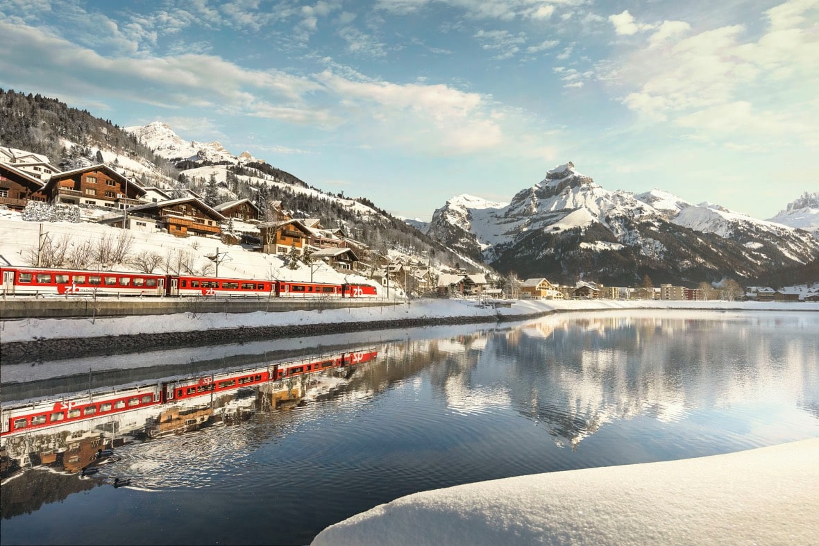 Getting to Engelberg - easy and fast to reach by train © Engelberg-Titlis.ch