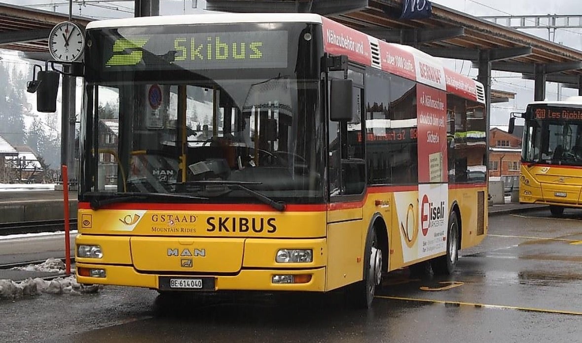 Gstaad Mountain Rides Free Ski Bus