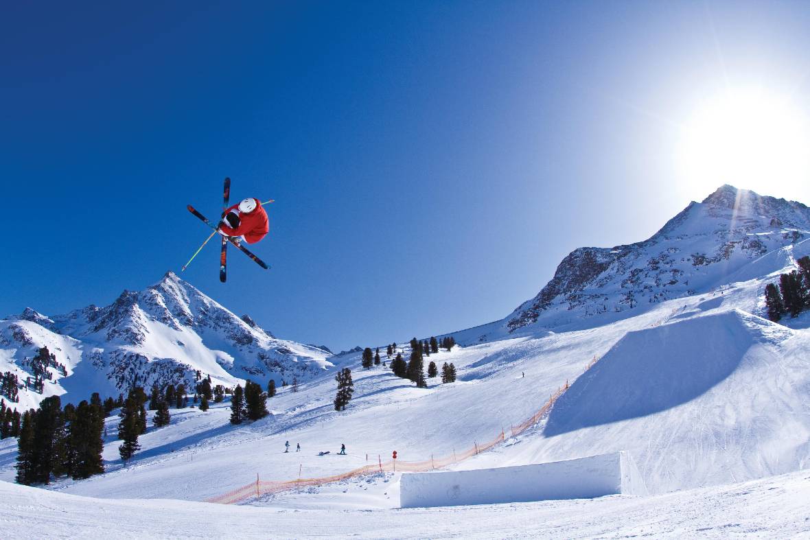 nnsbruck Ski Areas - Khutai KPark with Freestyle-Area, SnowCross and SuperPipe