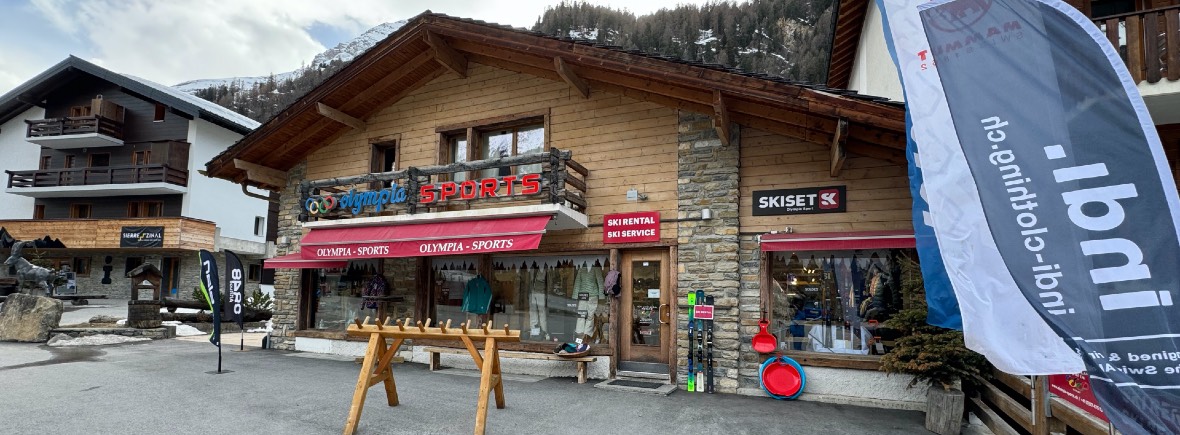 Olympia Sports Ski Rental Zinal © Ultimate-Ski.com