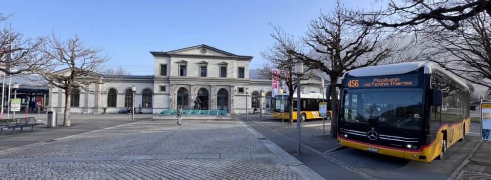 Pizol Bad-Ragaz Train and Bus Station