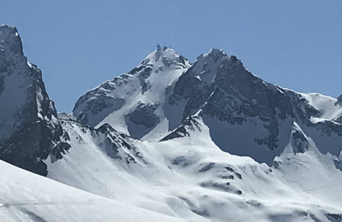 St Anton Back of the Valluga North Face off-piste
