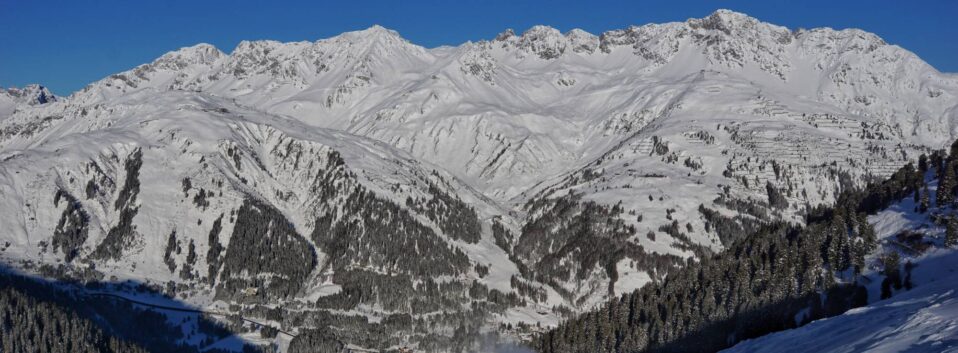St Anton ski area - Galzig Valluga Gampen Kapall